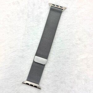 Genuine Apple Watch Series 8 45mm Natural Titanium Milanese Loop